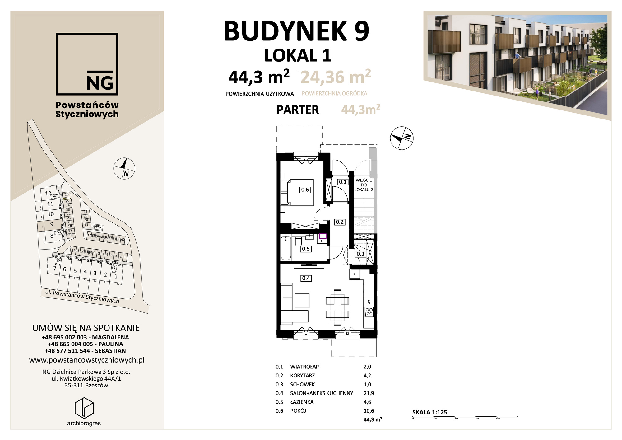 Plan mieszkania 31I/1