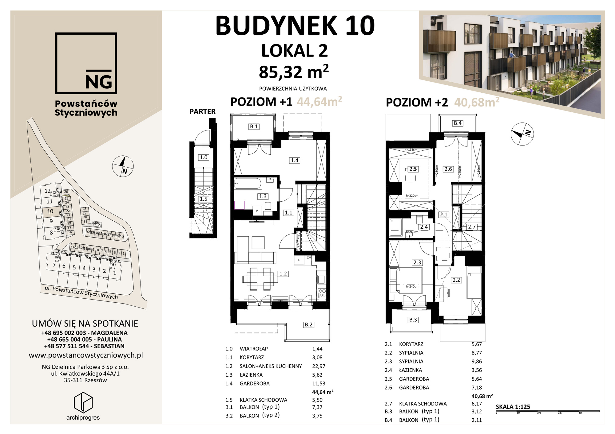 Plan mieszkania 31J/2