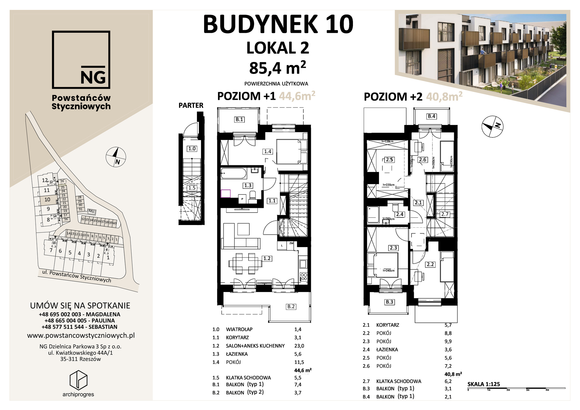 Plan mieszkania 31J/2